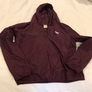 PINK burgundy wind breaker